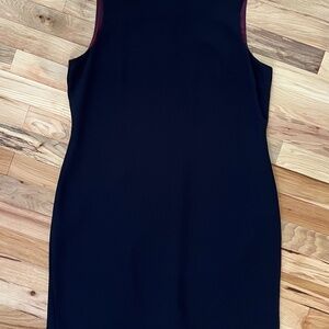 Sara Campbell Navy Sleeveless Midi Dress